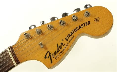 fender stratocaster decals for headstock.